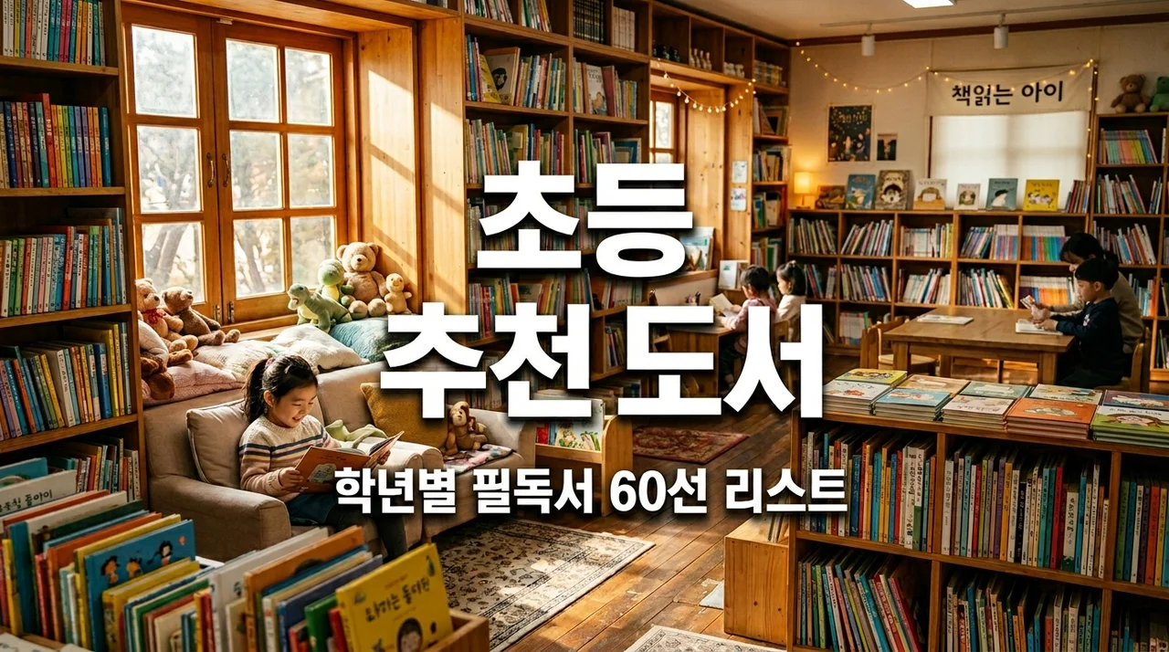 초등학교 학년별 추천 도서 60선 | 2026 교과 연계 필독서 리스트