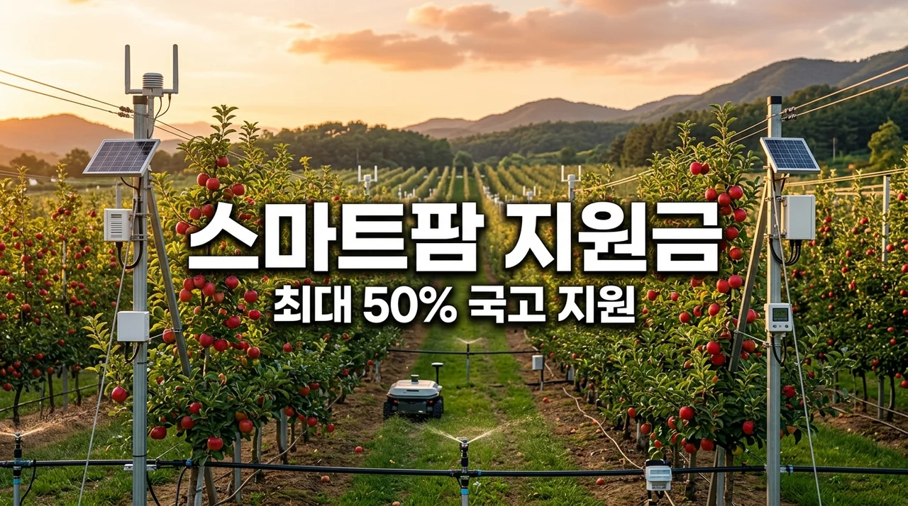 과수원 ICT 과수분야 스마트 팜 확산 운동 지원금 신청 및 자격 가이드