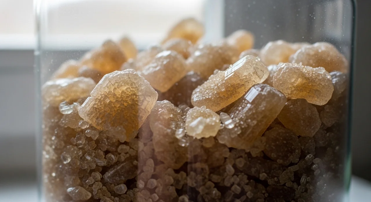 돌덩이처럼 굳은 설탕, 왜 그런 걸까요?