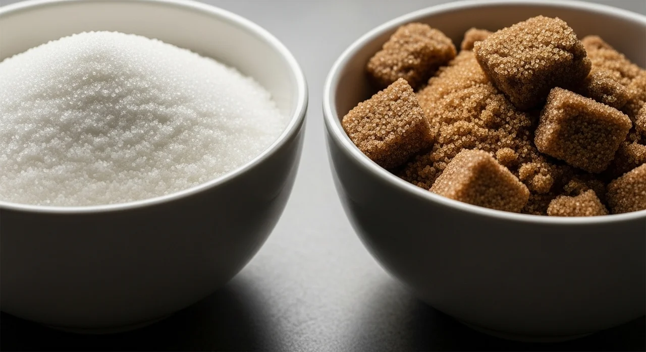 백설탕 vs 흑설탕, 어떤 것이 더 잘 굳을까?