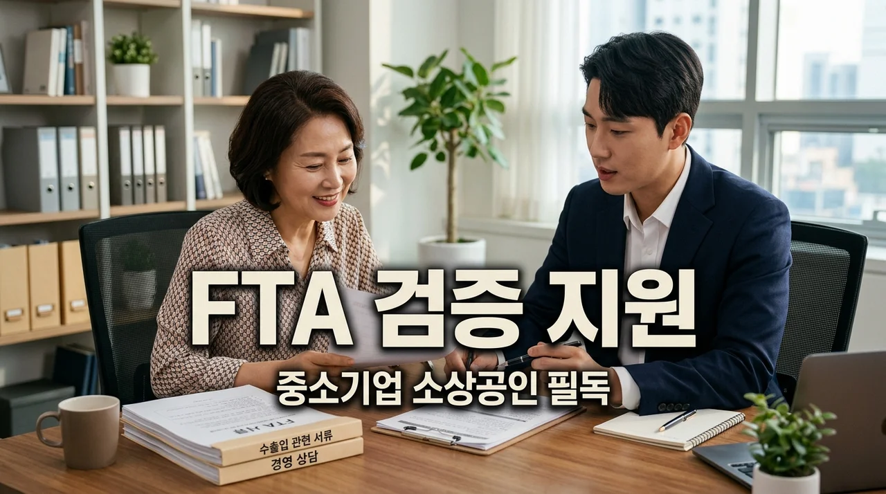관세청 FTA 원산지검증 중소기업 소상공인 지원 안내 및 신청방법