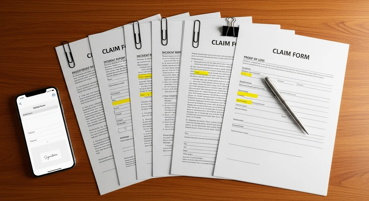 보험금 청구 시 필수 구비 서류