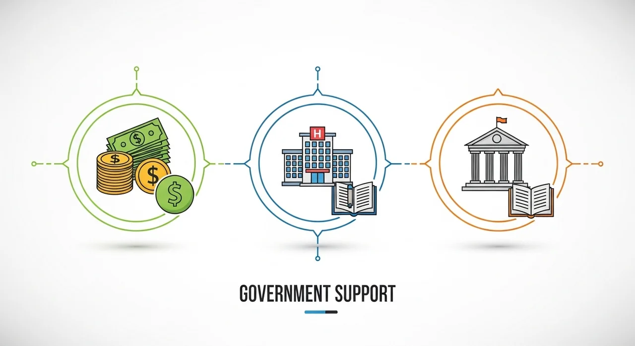 한눈에 비교하는 주요 지원 항목 및 금액