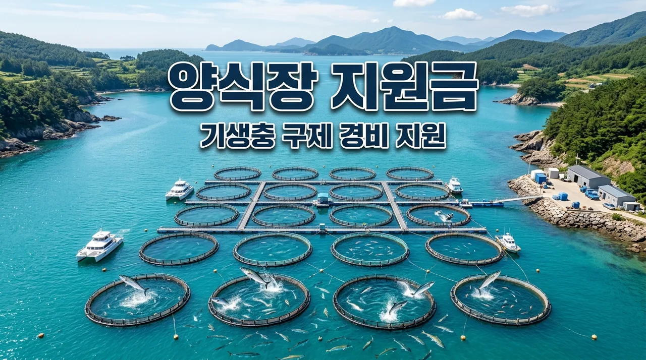 해양수산부 양식장 기생충 구제 정부 경비 지원 조건 및 신청 방법 총정리