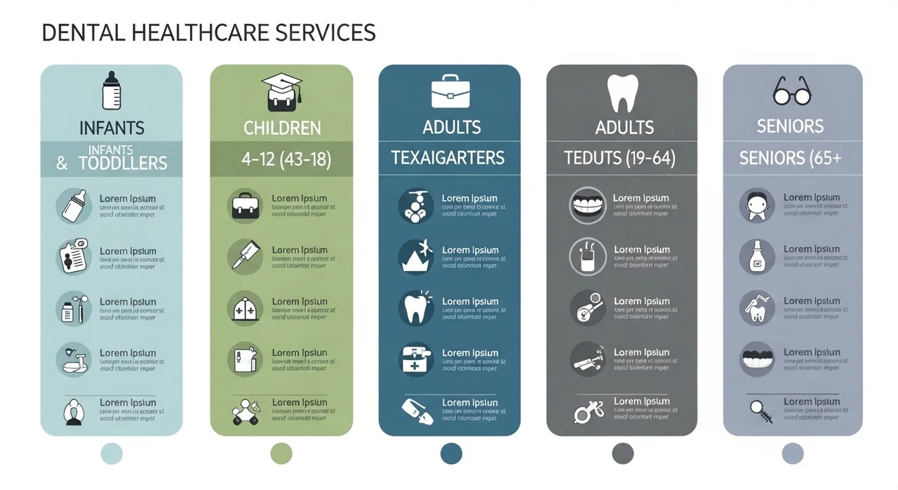 대상별 보건소 구강보건 사업 혜택 한눈에 보기