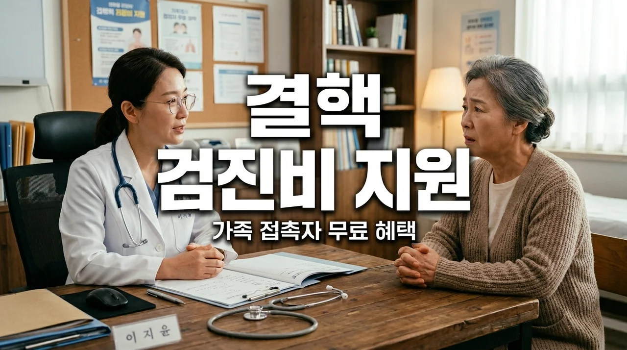 결핵환자 가족접촉자 검진비 지원! 무료 혜택 및 신청 방법 (2026 최신)