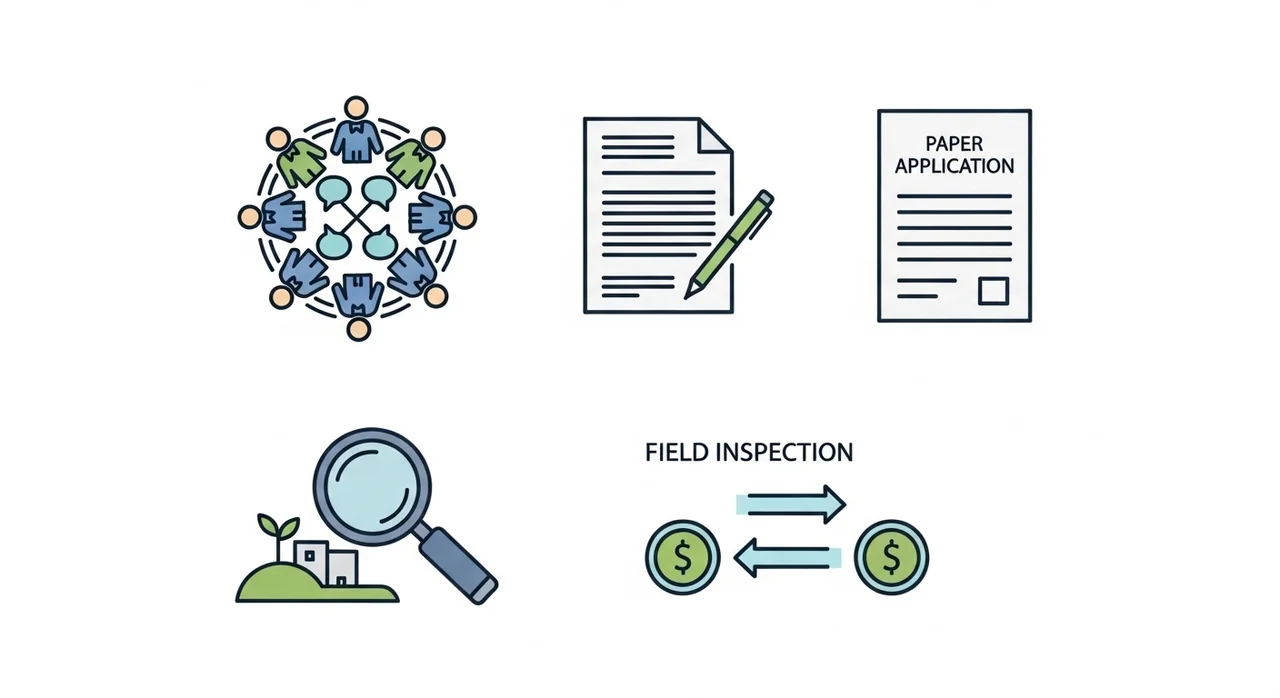 경관보전직불금 신청 절차 4단계