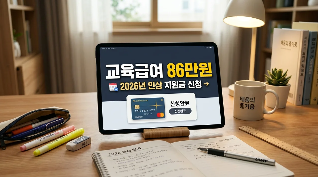 초 50 중 69 고등 86 교육급여 바우처 신청방법 및 사용처 총정리 (2026)