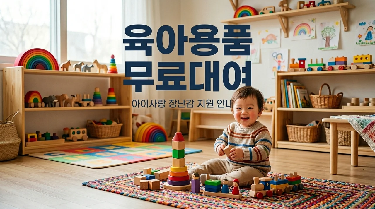 2026 아이사랑 육아용품 대여 및 장난감 무료 지원 신청 가이드