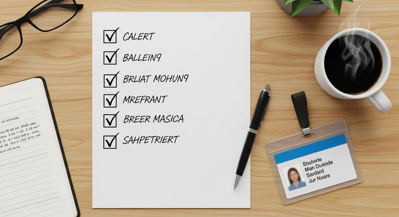 신청 전 준비물 및 체크리스트