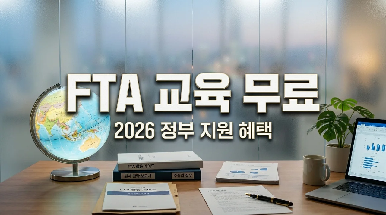FTA 관련 교육 홍보사업 무료 지원 혜택 및 신청 방법 (2026년 최신)