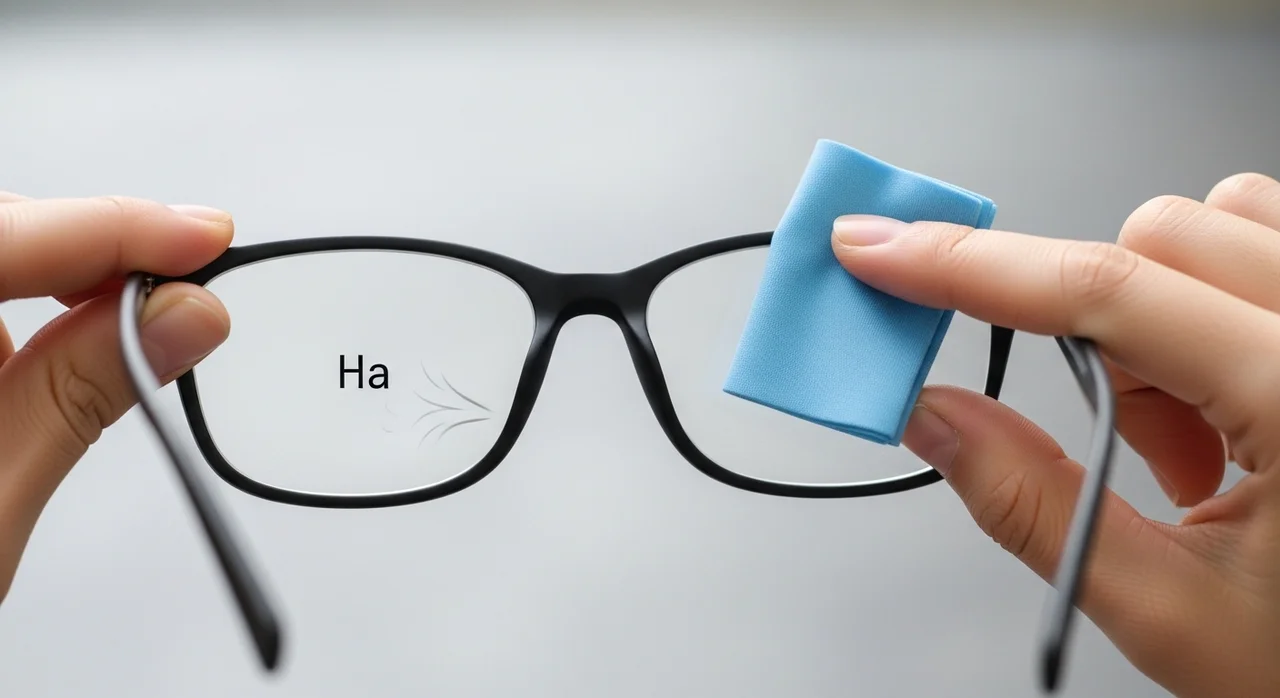 효과를 2배 올리는 전용 안경닦이 사용법