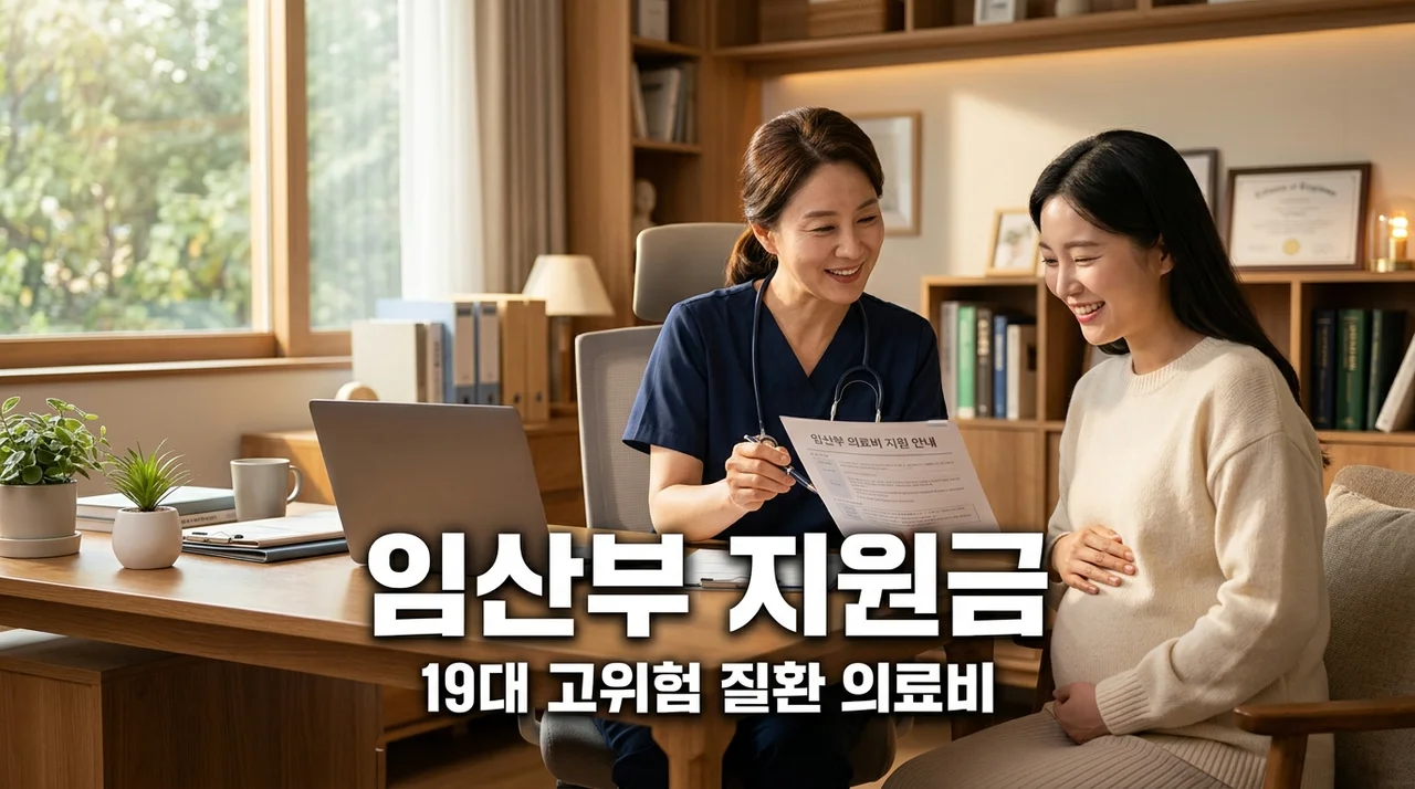 임산부 병원비 지원 혜택 | 19대 고위험 임신질환 의료비 신청 총정리