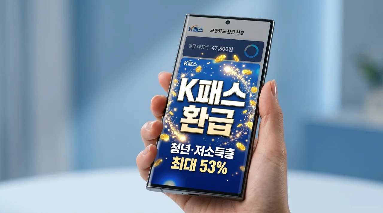 K패스 청년층 저소득층 환급 혜택 받는방법 및 신청 안내 총정리