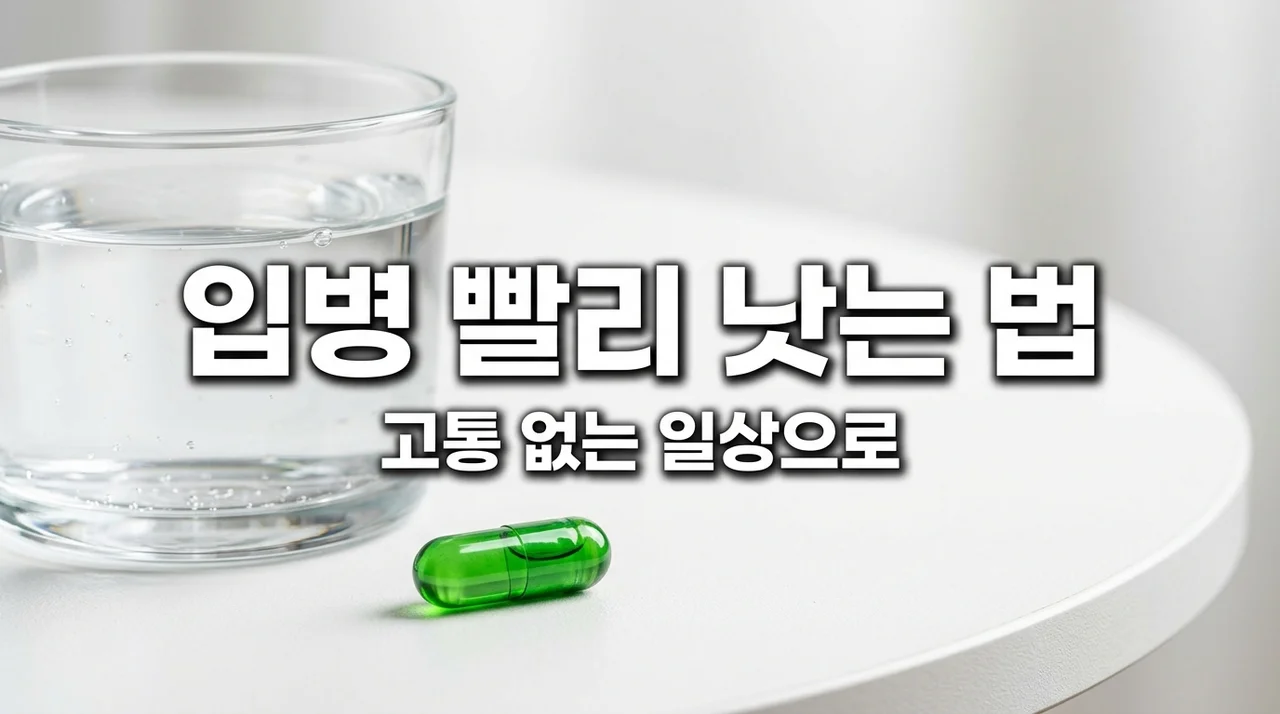 입병 빨리 낫는 법 5가지! 구내염 원인부터 효과 빠른 약까지 총정리