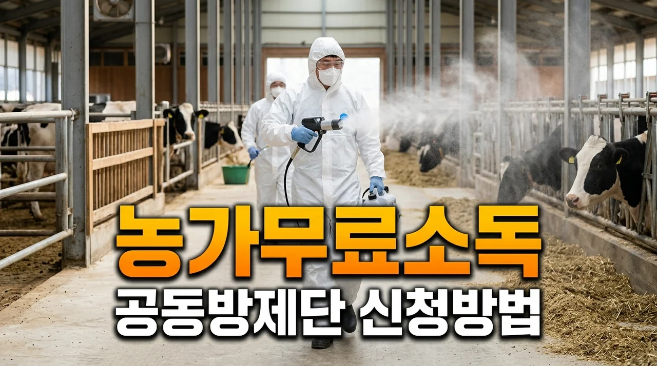 소규모 농가 무료 공동방제단 신청 방법 및 지원 대상 총정리