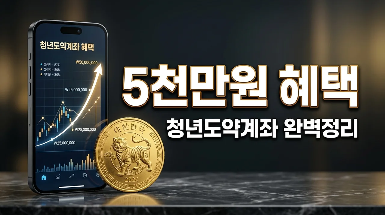 청년 도약 계좌 혜택 총정리: 2026년 신청 조건 및 이자 확인하기