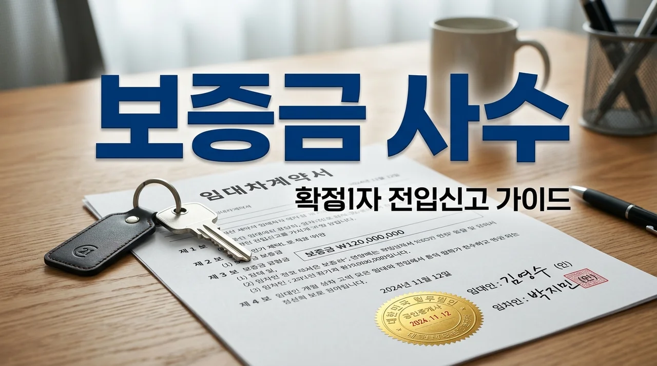 확정일자 전입신고 신청 방법 및 효력 시점 (내 보증금 완벽 사수법)