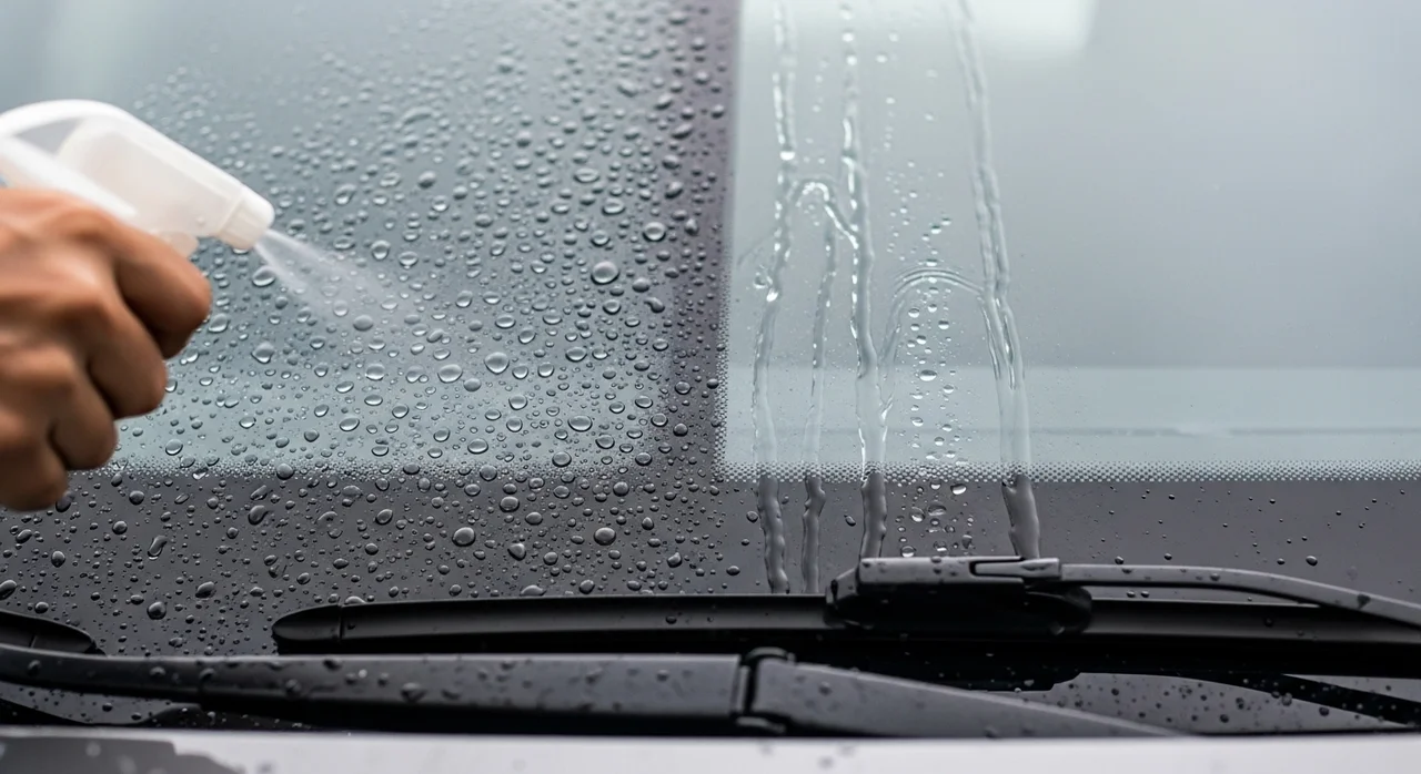 내 차 유리 상태 확인하기: 유막 자가 진단법