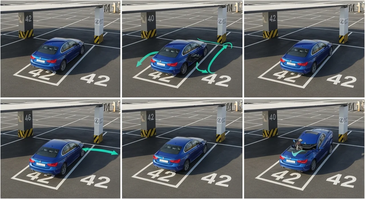 절대 실패 없는 후진 주차 4단계 공식