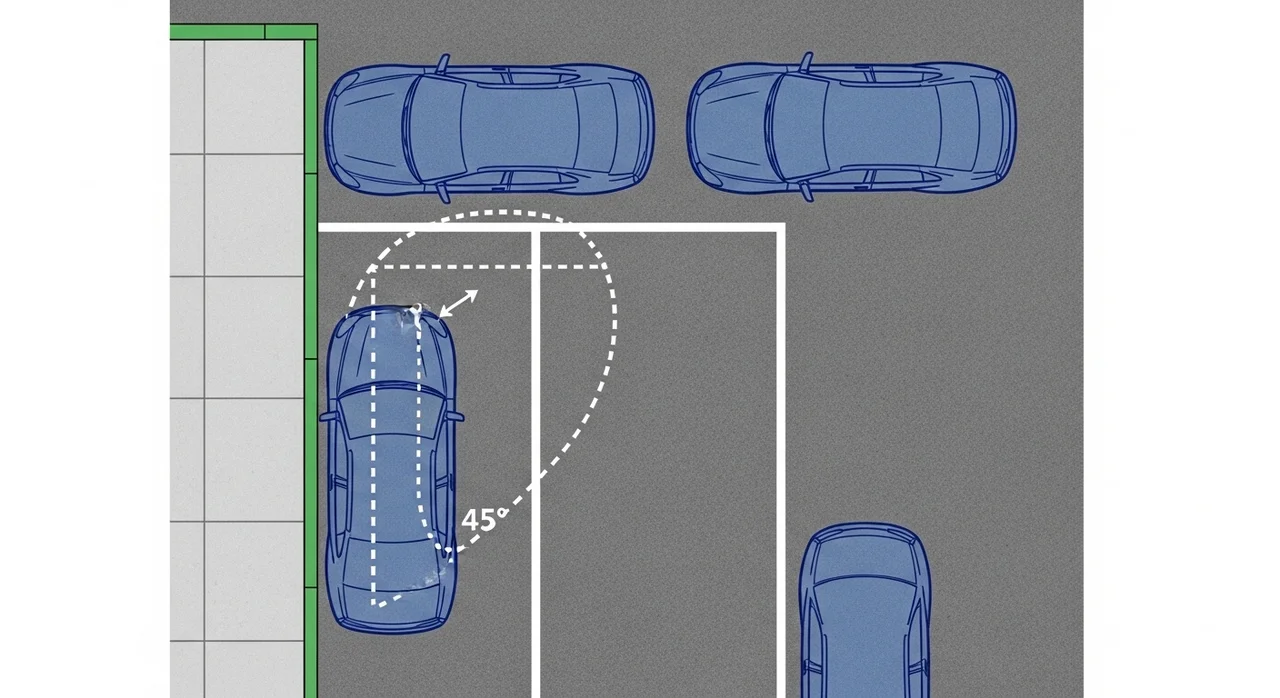 좁은 길에서도 당황 금지! 평행 주차 꿀팁