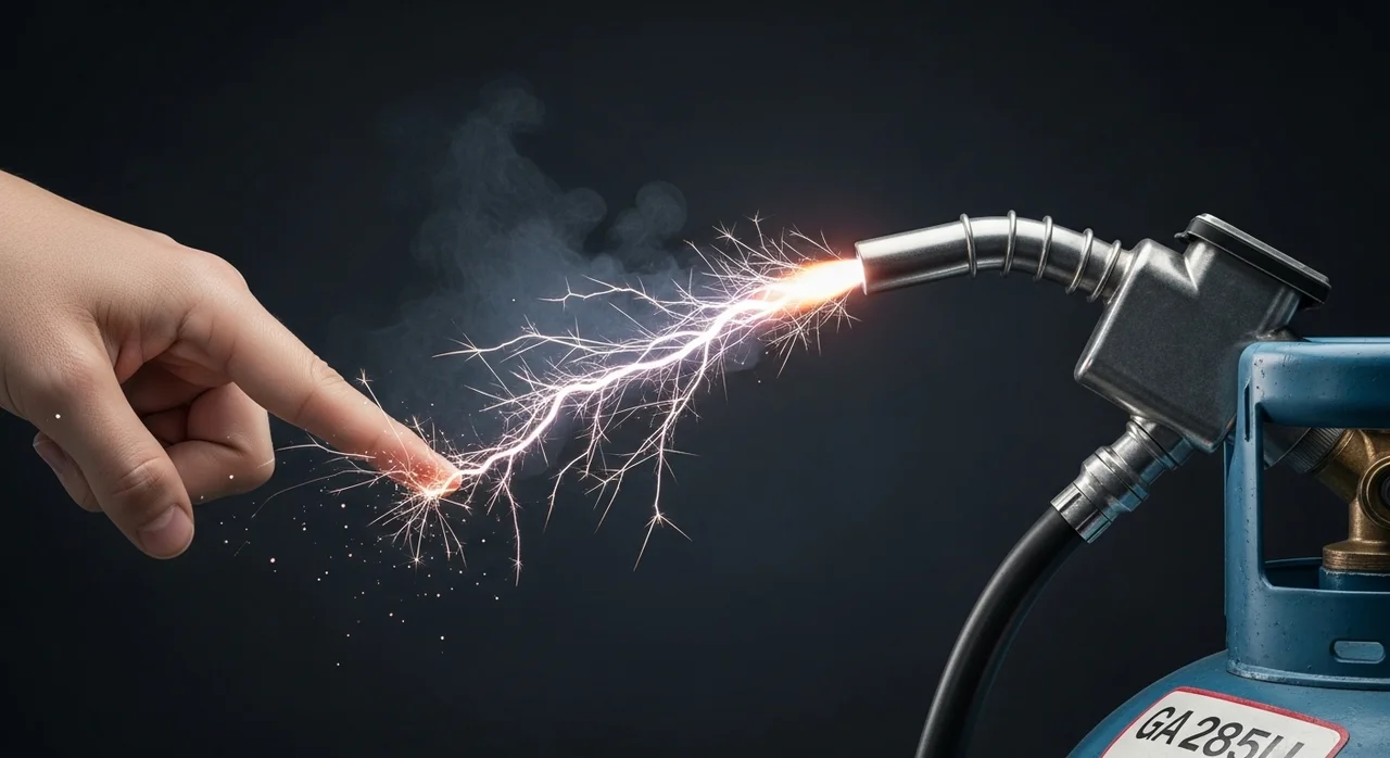 과학적으로 풀어본 정전기와 유증기의 위험한 만남