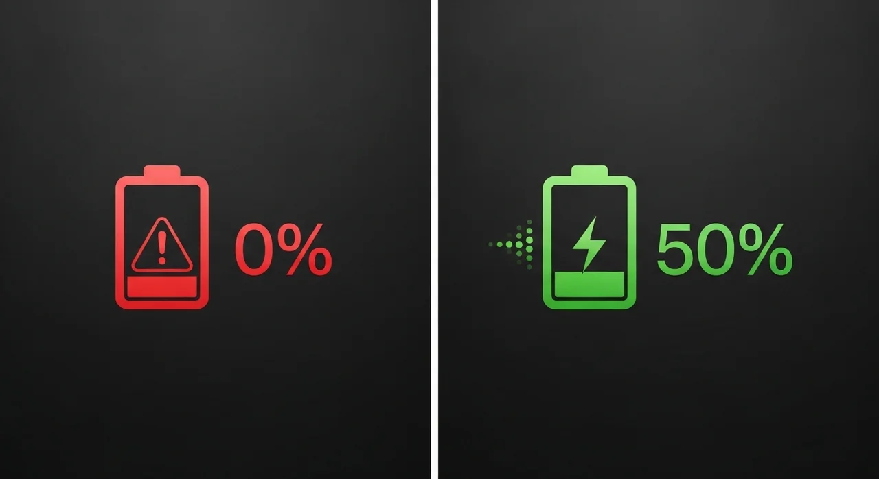 충전 습관 비교: 0% vs 100% 무엇이 더 나쁠까?