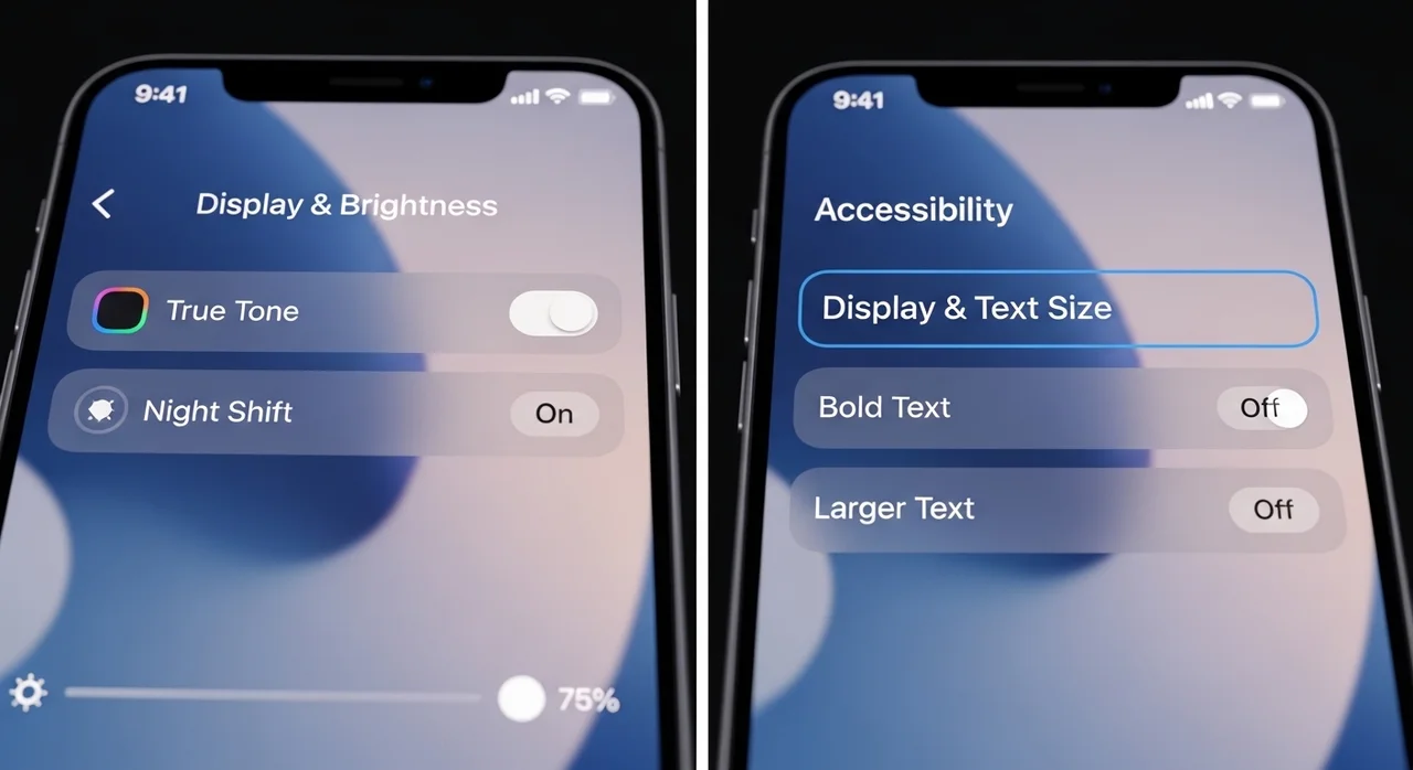 아이폰 유저를 위한 동작 줄이기와 캐시 정리