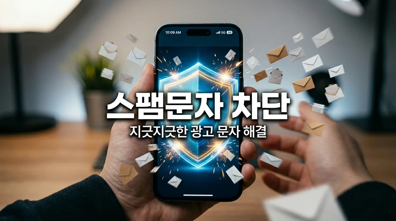 지긋지긋한 스팸 문자 확실하게 차단하는 법 5가지 완벽 가이드