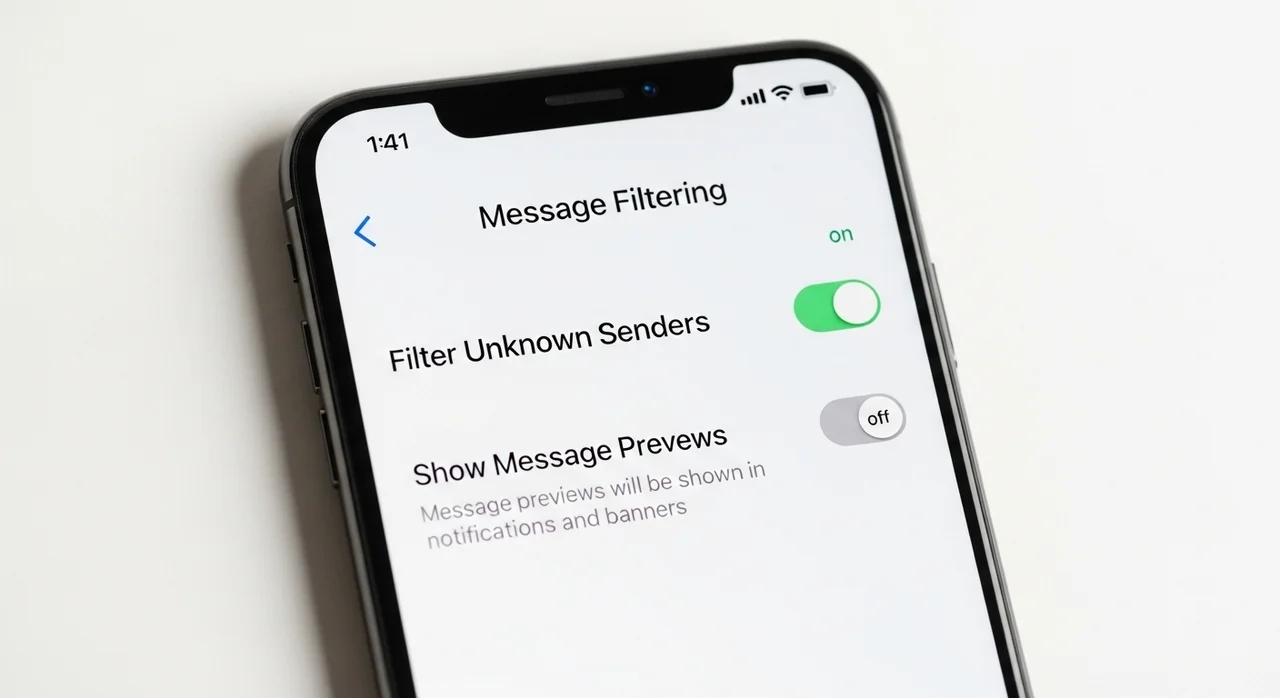 아이폰 사용자라면? 알 수 없는 발신자 필터링 활용