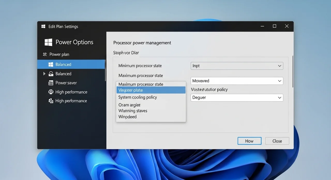 소프트웨어 설정으로 발열 잡기: 전원 관리 최적화