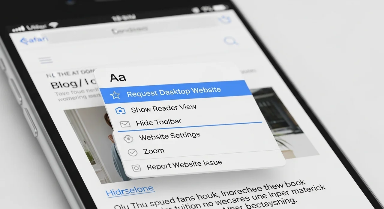 아이폰 사파리(Safari)로 백그라운드 재생 설정하기