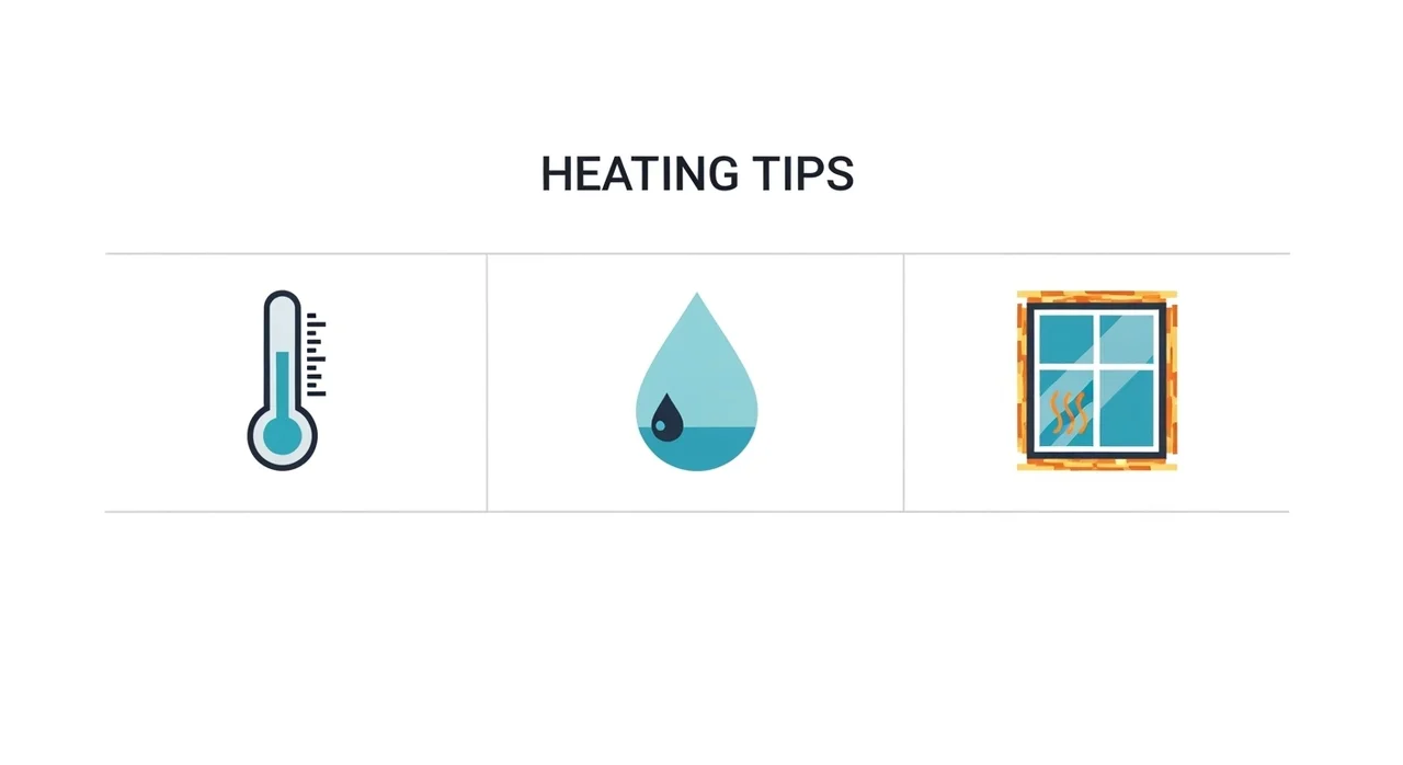 한눈에 보는 가스비 절약 5계명