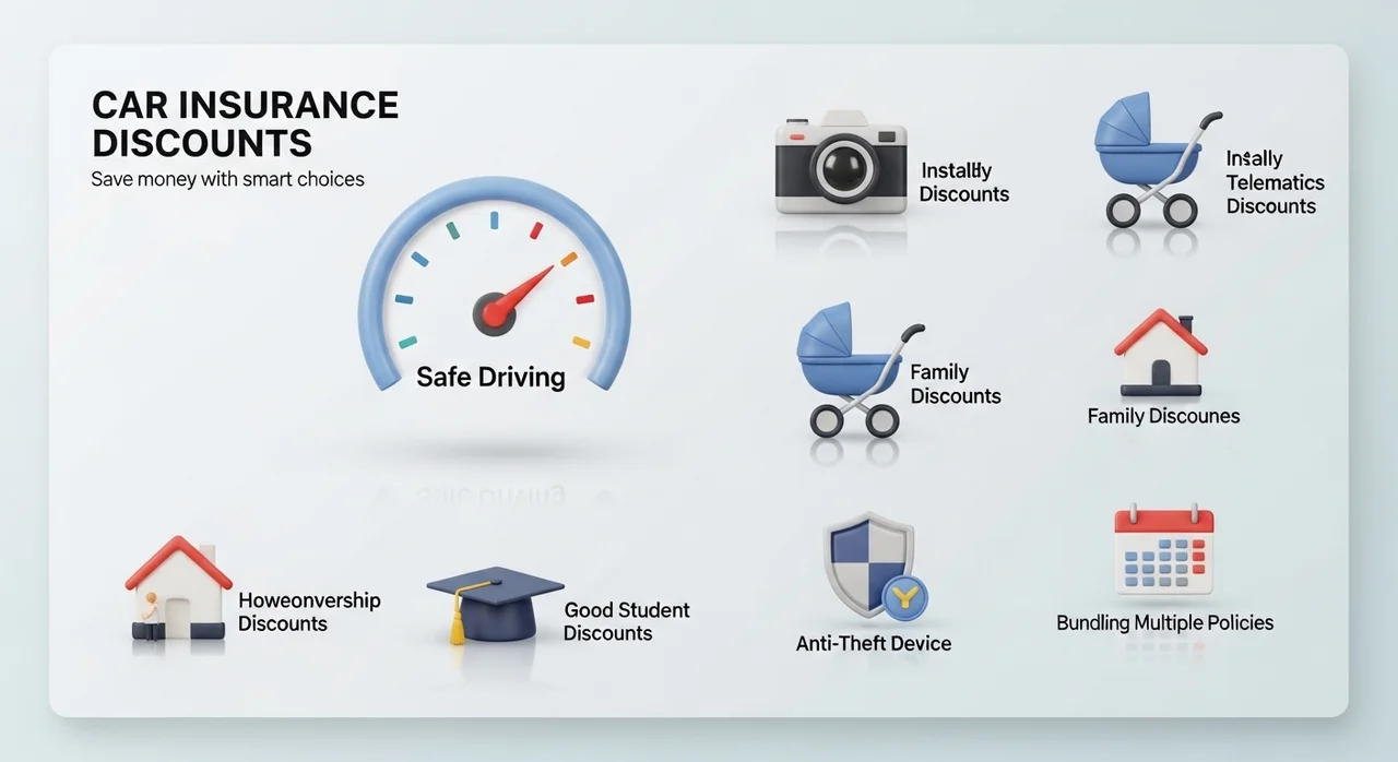 놓치면 손해! 주요 할인 특약 한눈에 보기