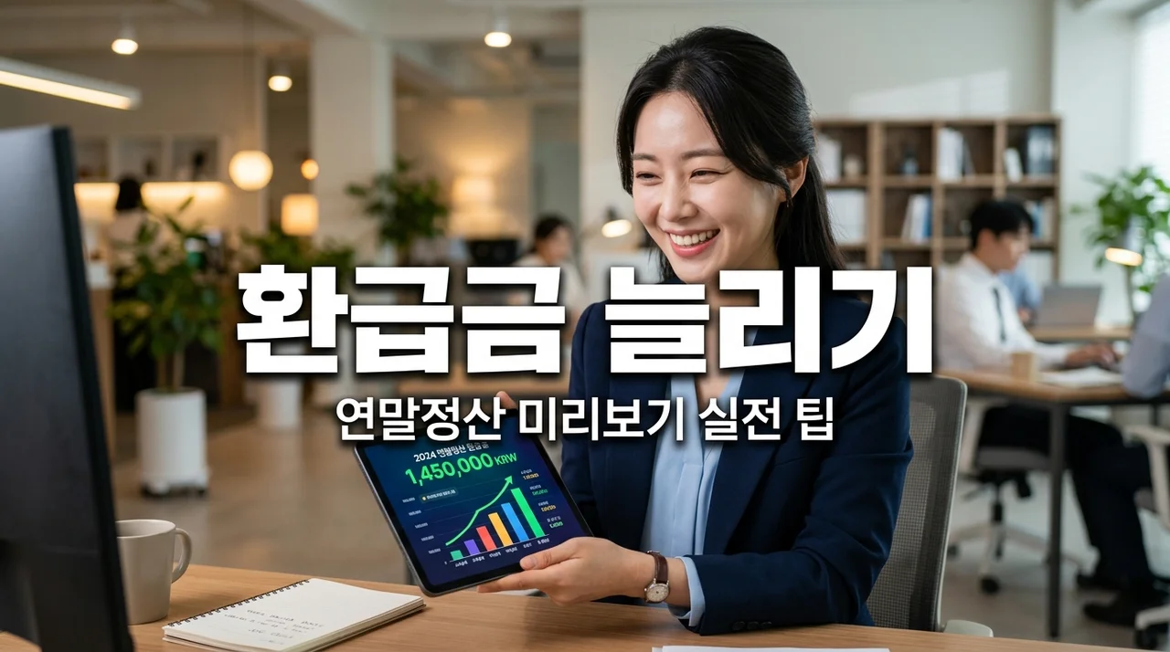 연말정산 환급금 늘리는 미리보기 팁: 13월의 월급 챙기는 5가지 전략