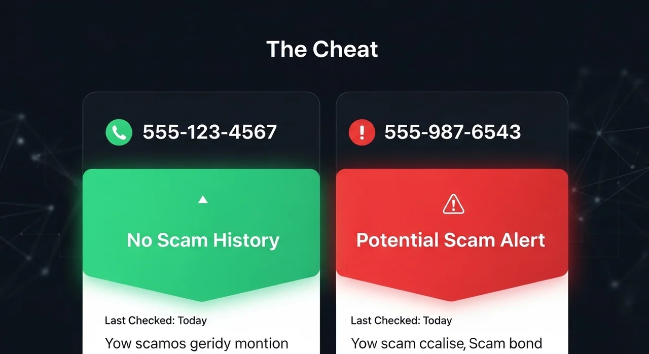 입금 전 30초! 사기 조회 필수 단계