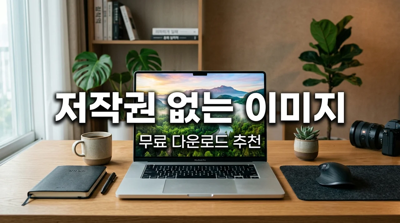 무료 이미지 다운로드 저작권 없는 사이트 BEST 5 및 상업용 이용 가이드
