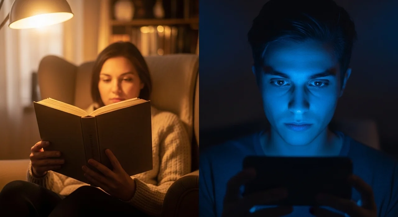 잠을 쫓는 나쁜 습관 A vs B