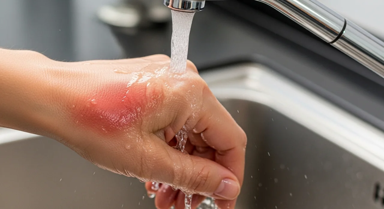 화상 입은 직후, 골든타임을 지키는 핵심 대처법