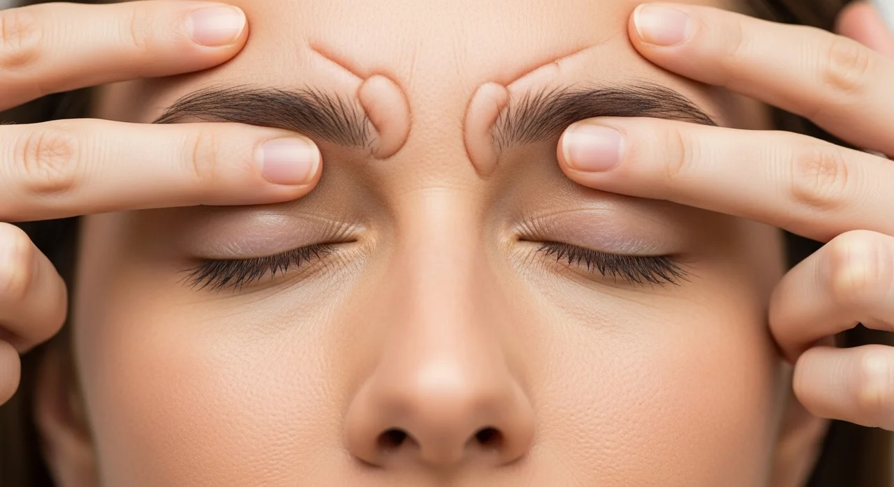 순환을 돕는 눈가 지압과 마사지법