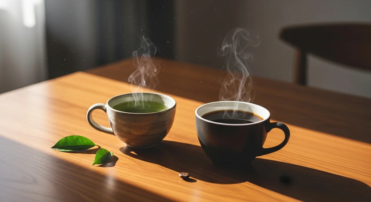 마시면서 빼자! 커피 vs 녹차, 어떤 게 좋을까?