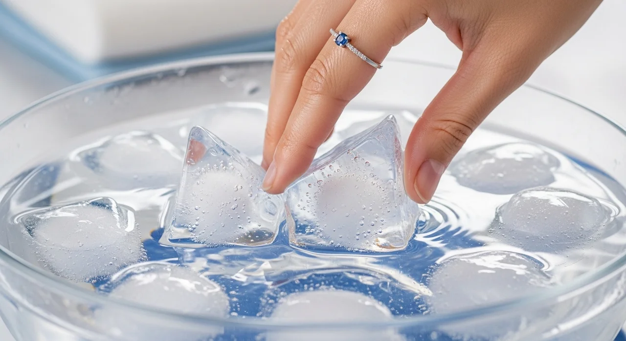 2단계: 부종을 가라앉히는 냉수 찜질법