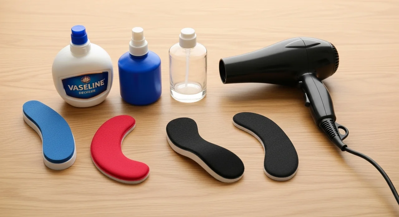 상황별 새 신발 뒤꿈치 방지법 한눈에 비교