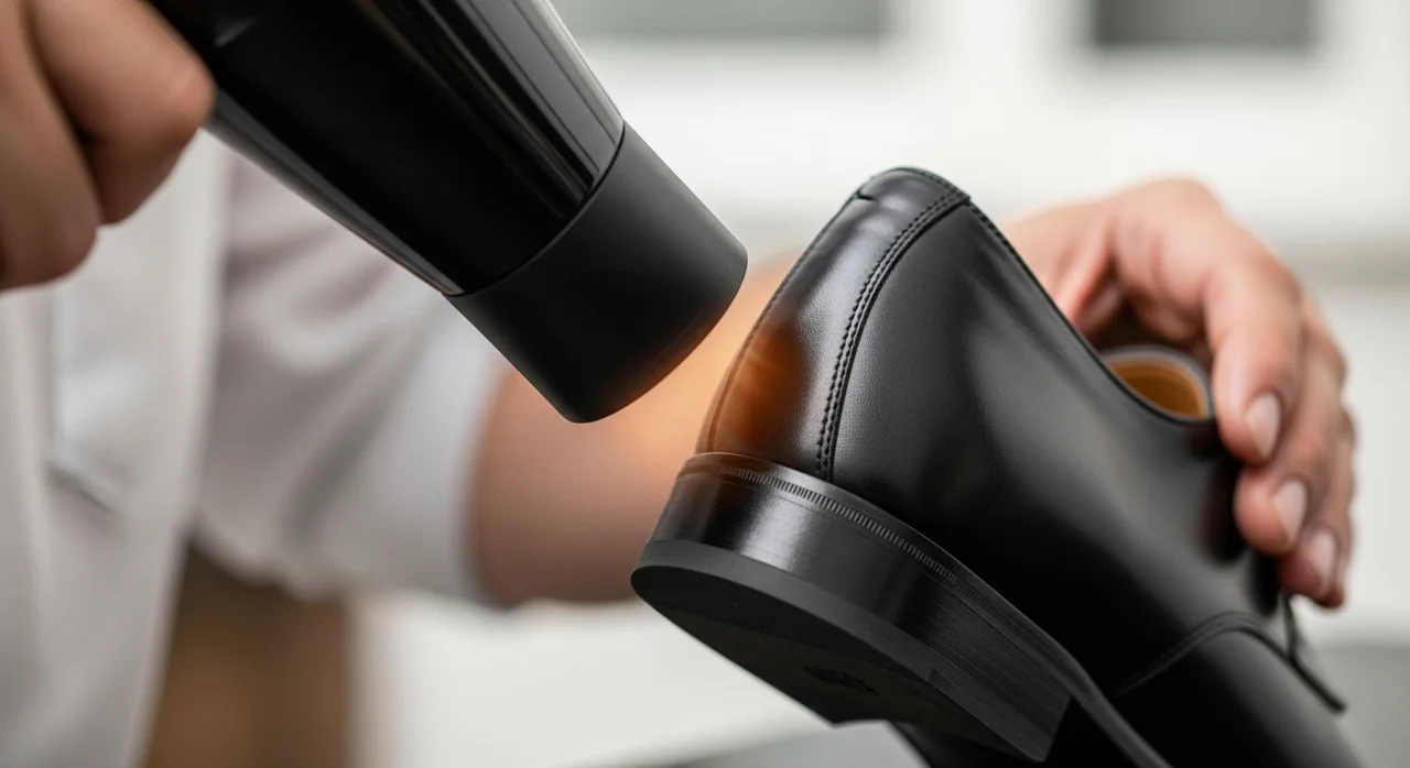 딱딱한 가죽을 부드럽게! 드라이기 활용 가이드