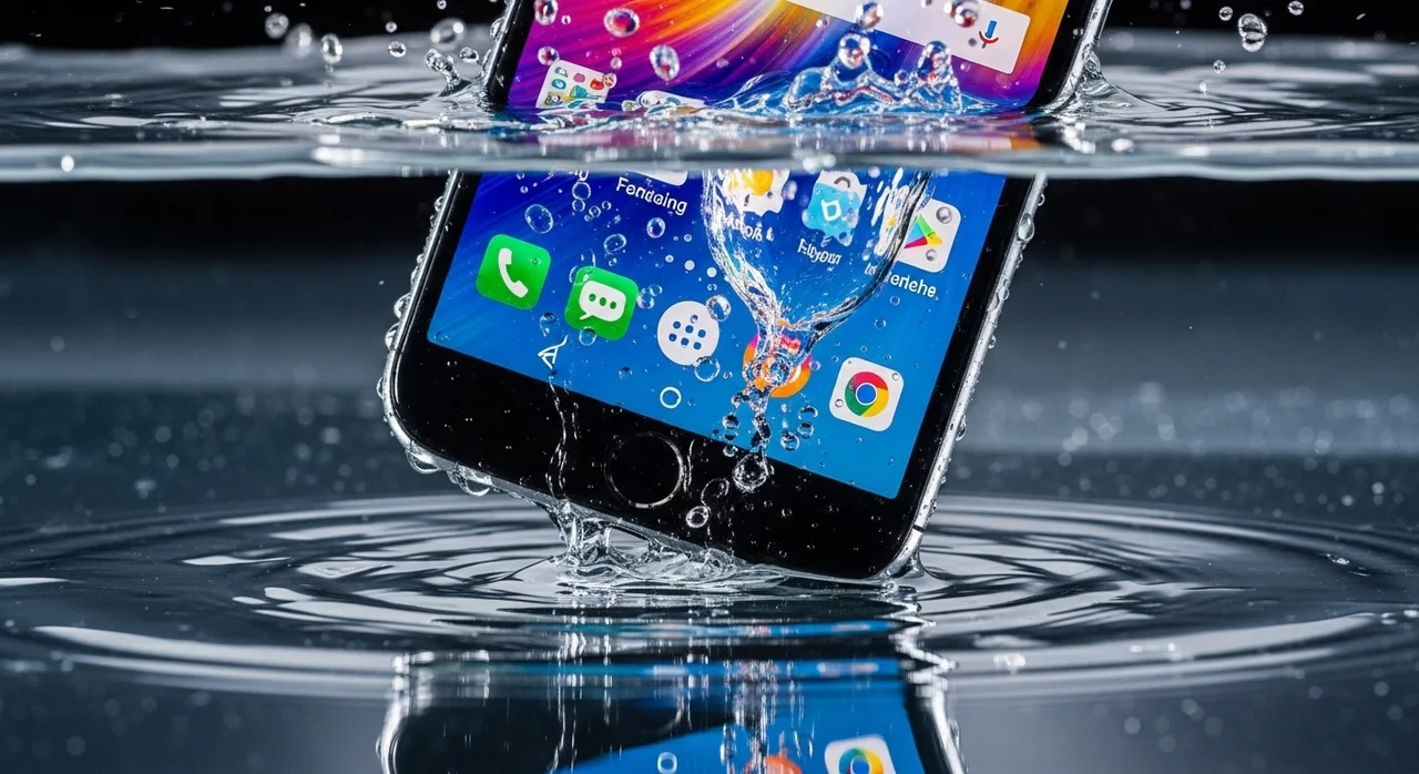 갑자기 스마트폰이 물에 빠졌다면? 당황하지 말고 이것부터!