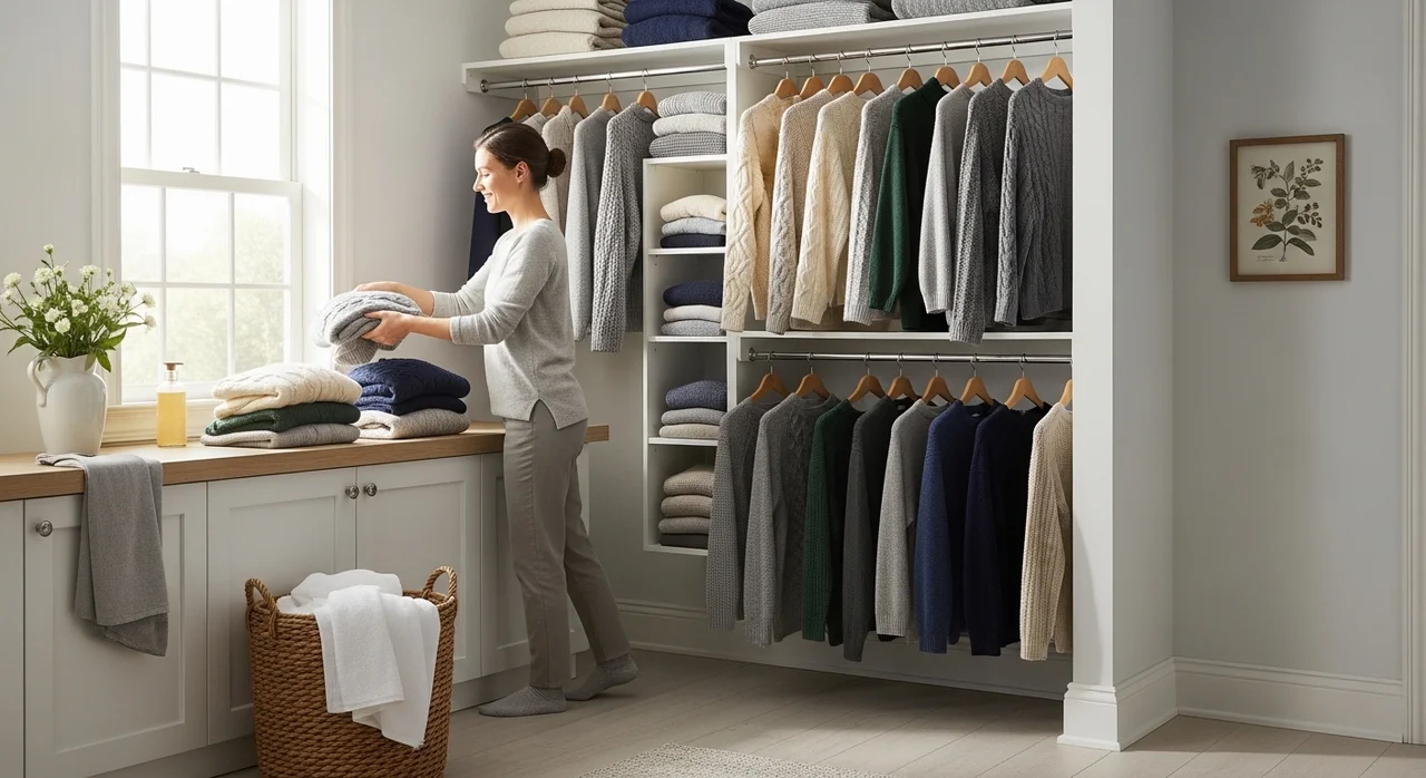 겨울옷 수납의 핵심, 공간 효율과 의류 보호를 동시에 잡는 법