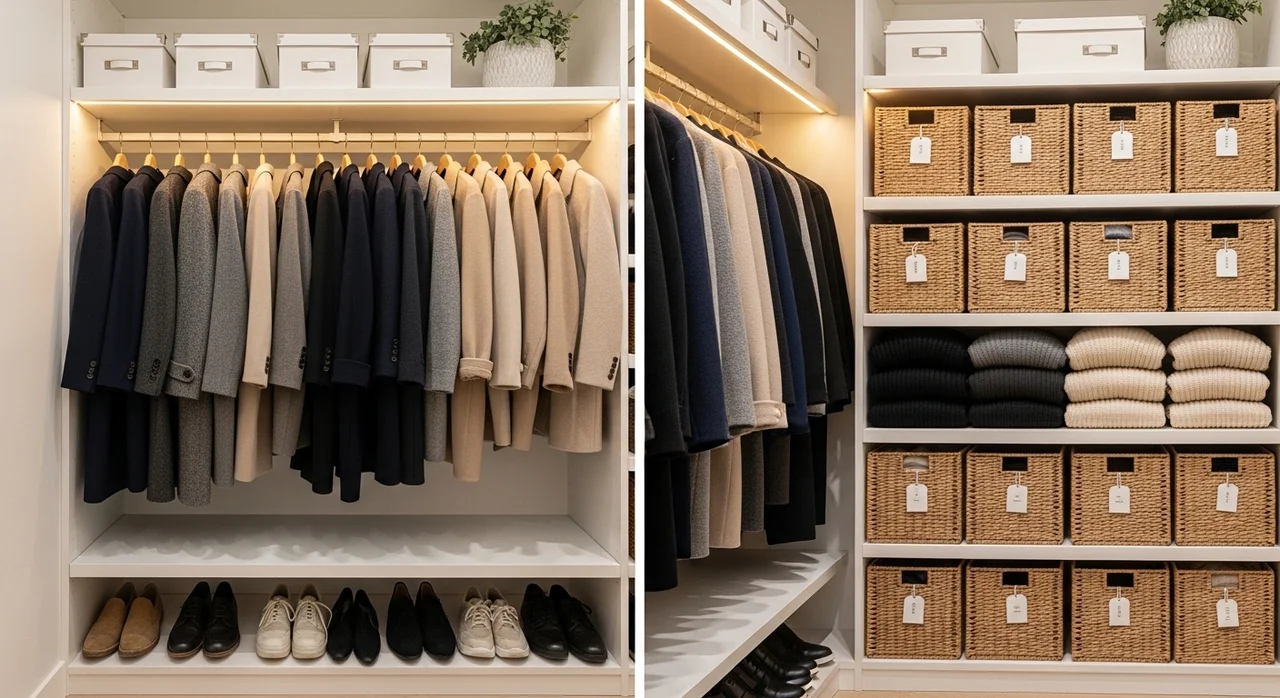 마무리: 쾌적한 옷장을 위한 마지막 한 걸음