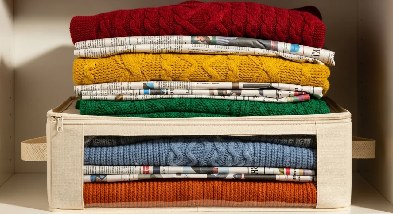 니트 수명 2배 늘리는 보관 준비물