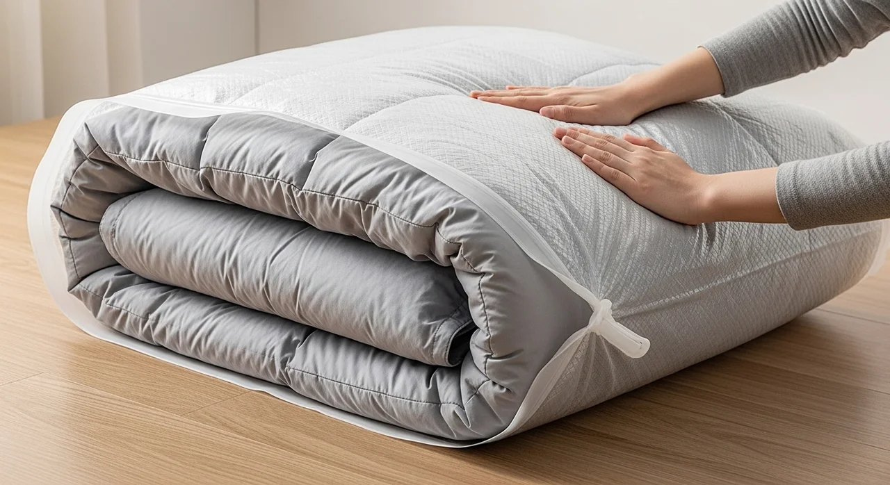 실패 없는 이불 압축 5단계 가이드