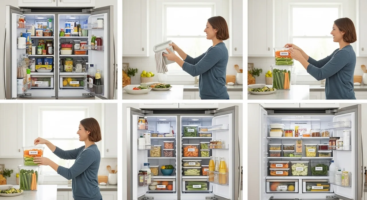 실패 없는 냉장고 정리 5단계 가이드